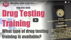 What type of drug testing training is available?