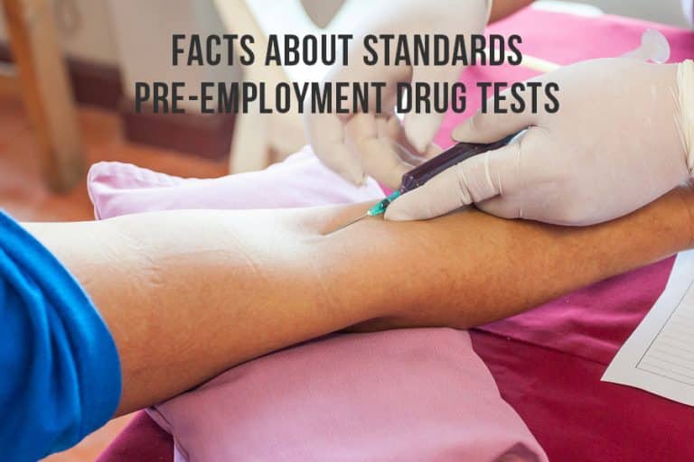 Facts About Standard Pre-Employment Drug Tests