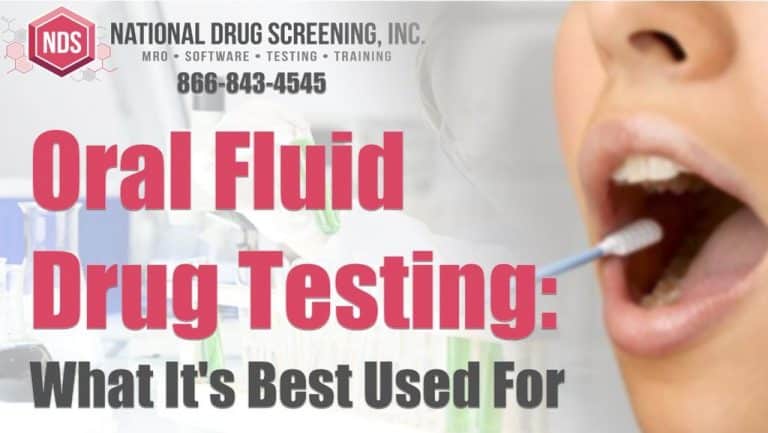 Oral Fluid Drug Testing for Post-Accident & Reasonable Suspicion