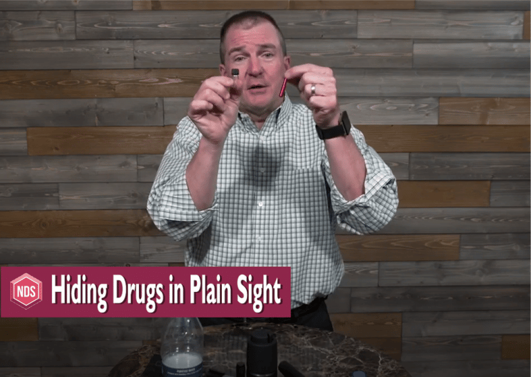 Video Blog: Drugs Stashed in Plain Sight