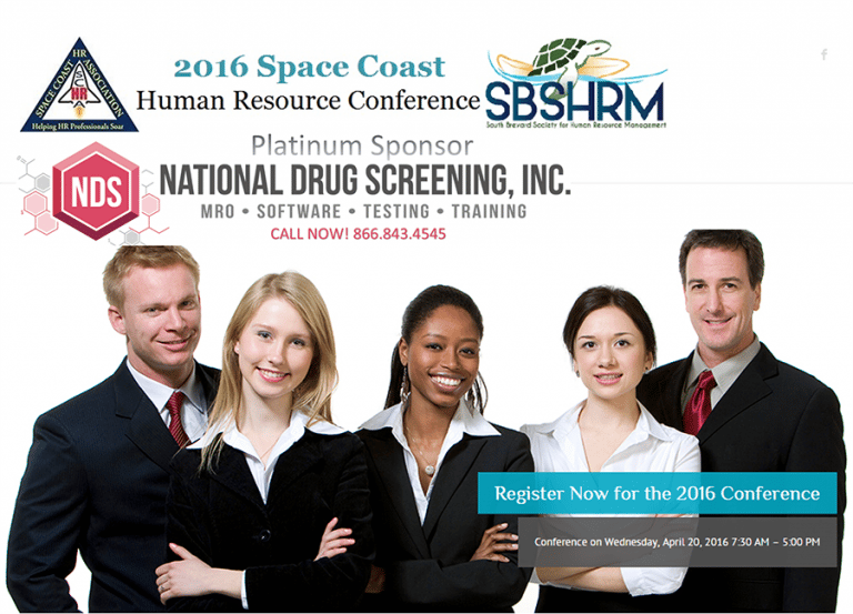 National Drug Screening to Sponsor 2016 Space Coast HR Conference