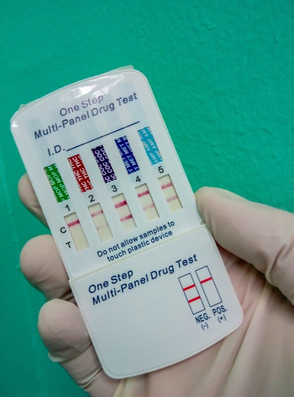 one step multi panel drug test