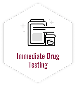 Immediate Drug testing icon