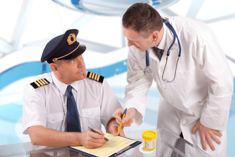 FAA Airline pilot random drug test