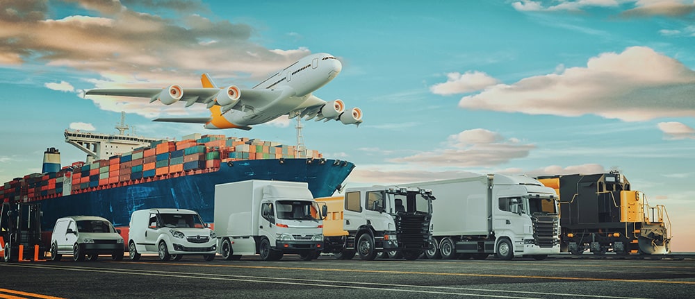 Different vehicles from vans to airplanes all together - DOT compliance